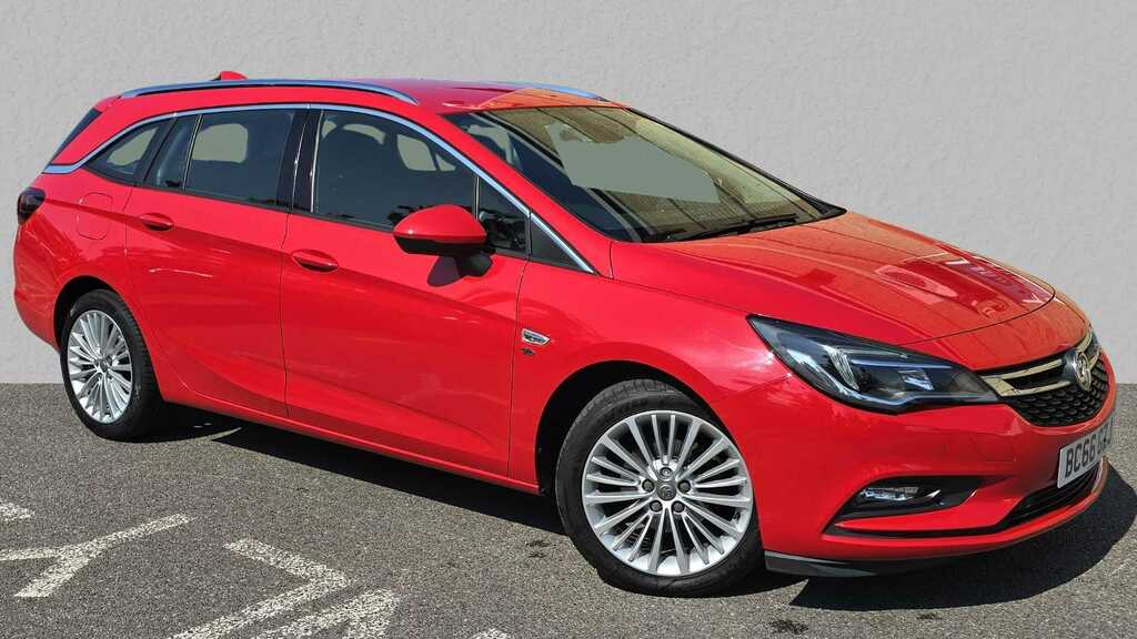 Compare Vauxhall Astra 1.4T 16V 150 Elite Nav BC66GZJ Red