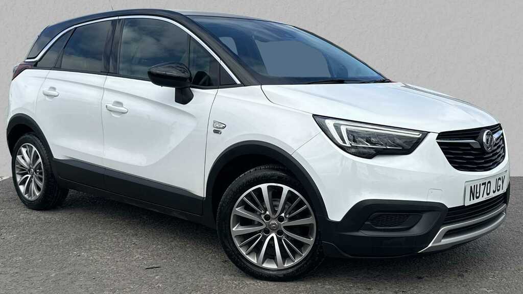 Compare Vauxhall Crossland X 1.2 83 Griffin Start Stop NU70JGY White
