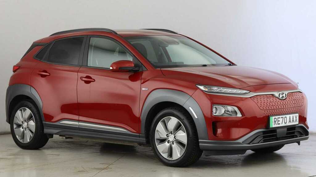 Compare Hyundai Kona Kona Premium Ev RE70AAX Red