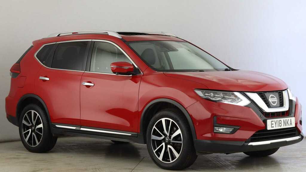 Compare Nissan X-Trail 1.6 Dci Tekna Xtronic 7 Seat EY18NKA Red