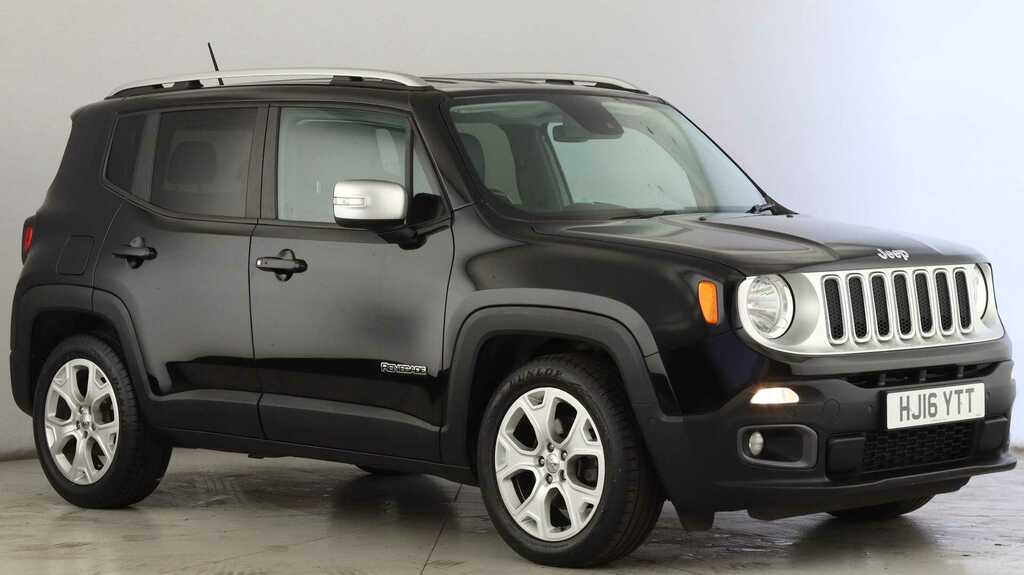 Compare Jeep Renegade 1.4 Multiair Limited Ddct HJ16YTT Black
