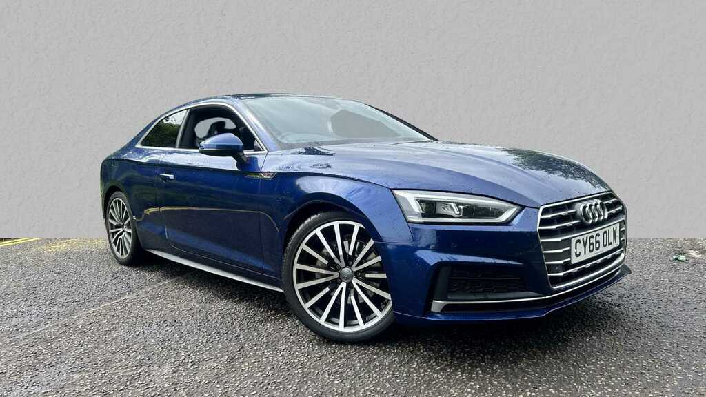 Audi A5 2.0 Tdi S Line S Tronic Blue #1