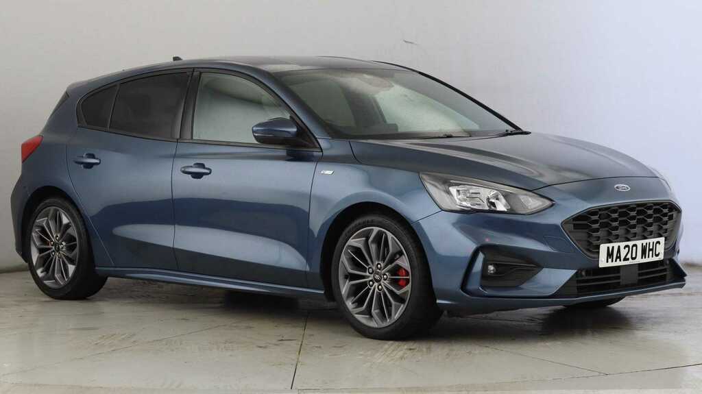 Compare Ford Focus 1.0 Ecoboost 125 St-line X MA20WHC Blue