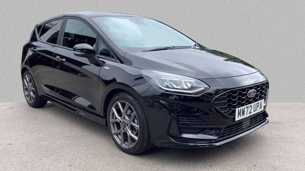 Compare Ford Fiesta 1.0 Ecoboost St-line MW72UPA Black