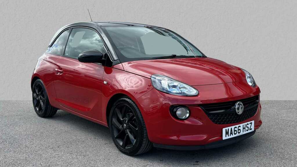 Compare Vauxhall Adam 1.2I Energised MA66HSZ Red