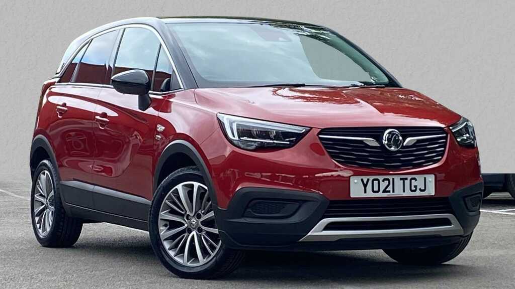 Compare Vauxhall Crossland X 1.5 Turbo D 102 Griffin Start Stop YO21TGJ Red