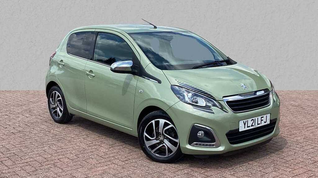 Compare Peugeot 108 Collection YL21LFJ Green