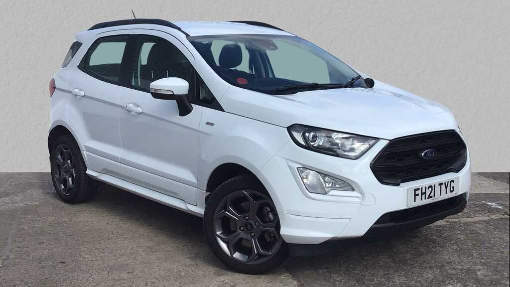 Compare Ford Ecosport 1.0 Ecoboost 125 St-line FH21TYG White
