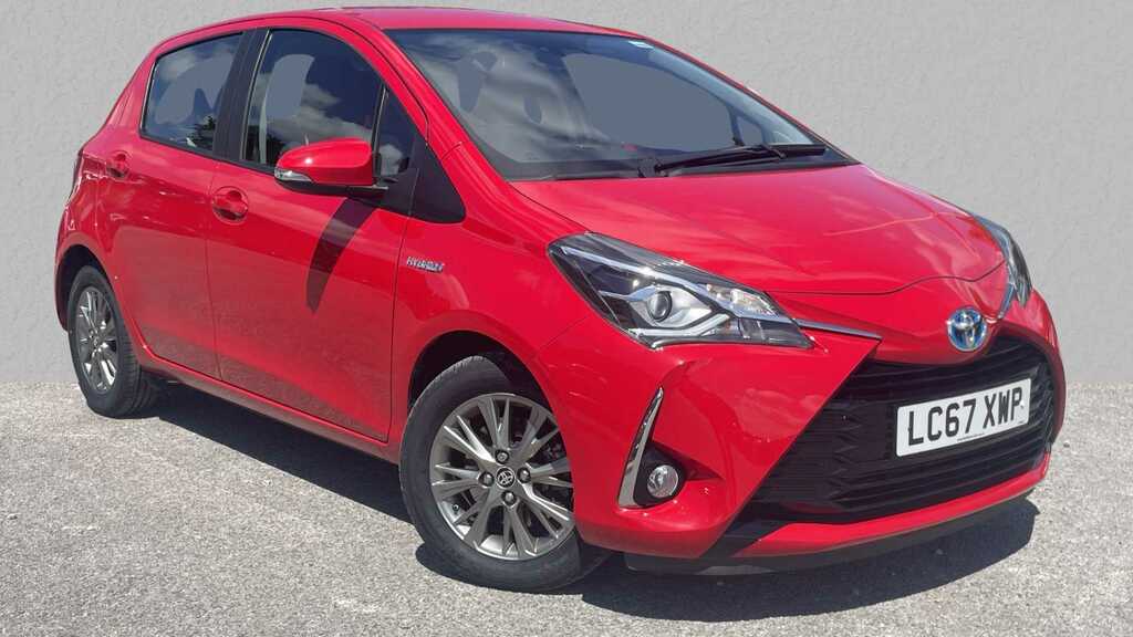 Compare Toyota Yaris 1.5 Hybrid Icon Cvt LC67XWP Red