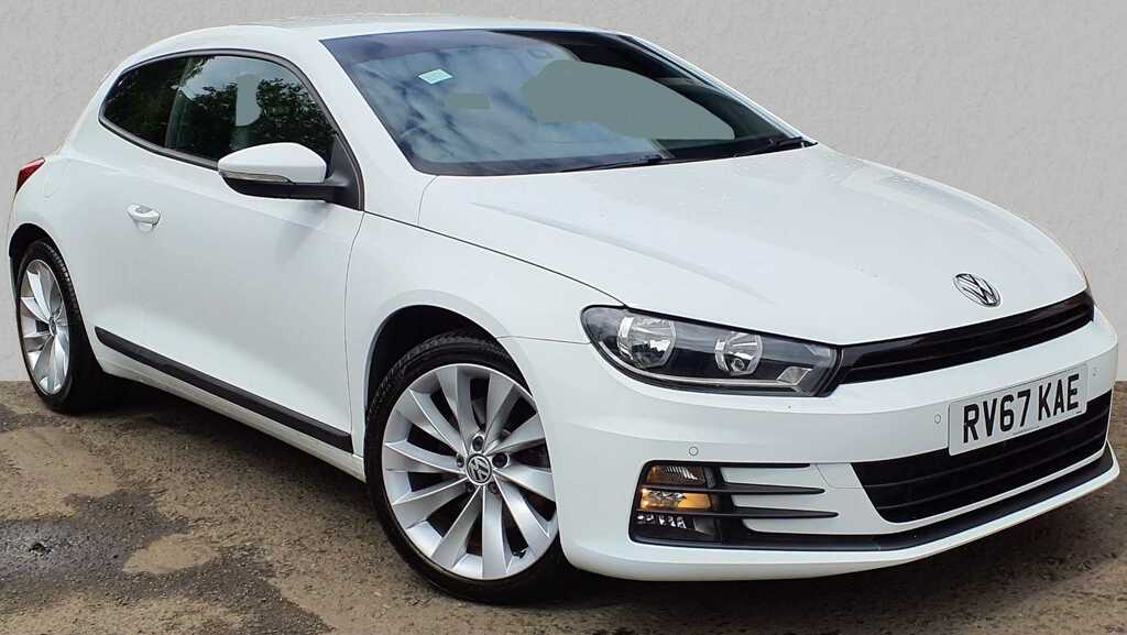 Compare Volkswagen Scirocco Gt Tsi Bluemotion Technology Dsg RV67KAE White