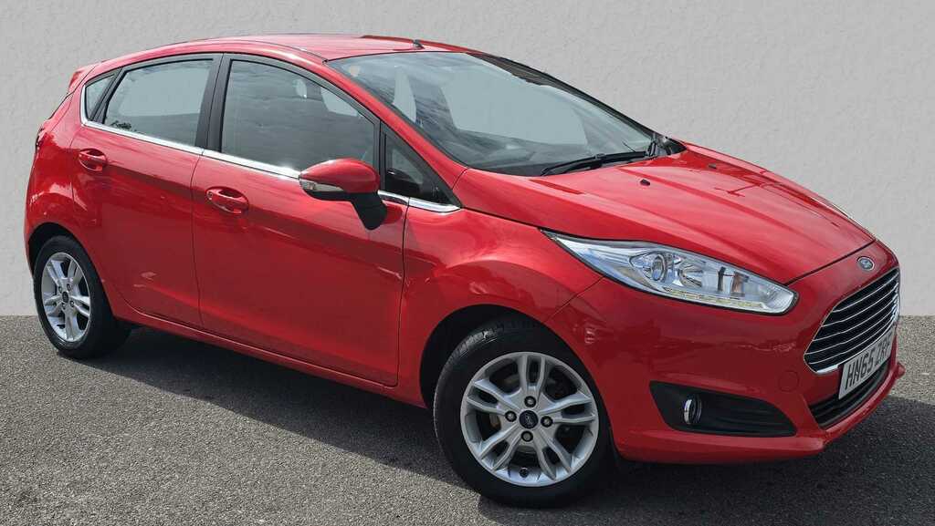Compare Ford Fiesta 1.0 Ecoboost Zetec HN65ZRF Red