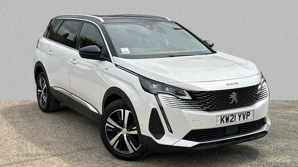 Compare Peugeot 5008 5008 Gt Puretech Ss KW21YVP White