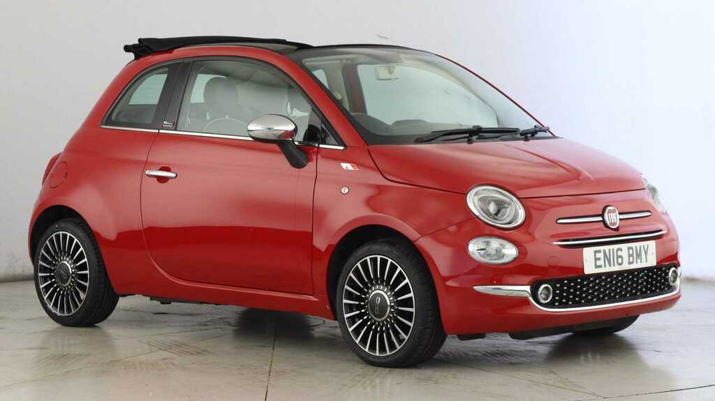 Compare Fiat 500 1.2 Lounge EN16BMY Red