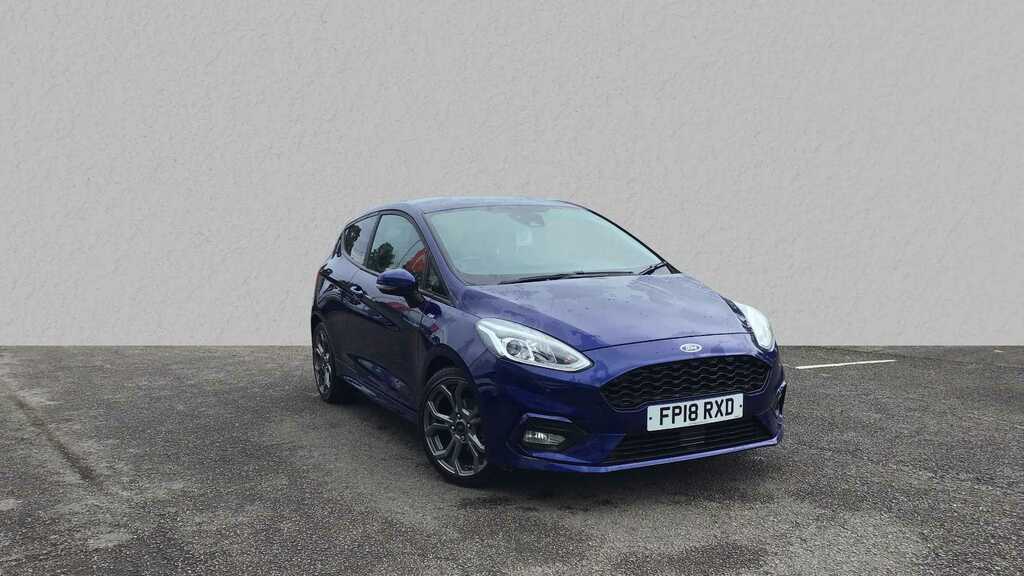 Compare Ford Fiesta 1.0 Ecoboost St-line X FP18RXD Blue