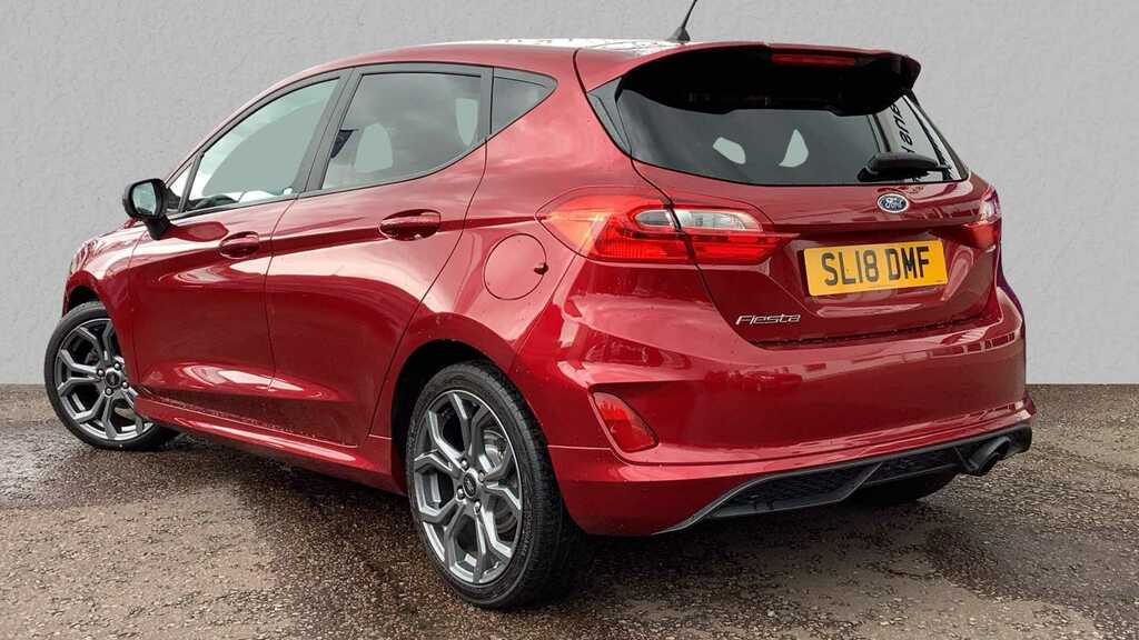 Compare Ford Fiesta 1.0 Ecoboost St-line SL18DMF Red