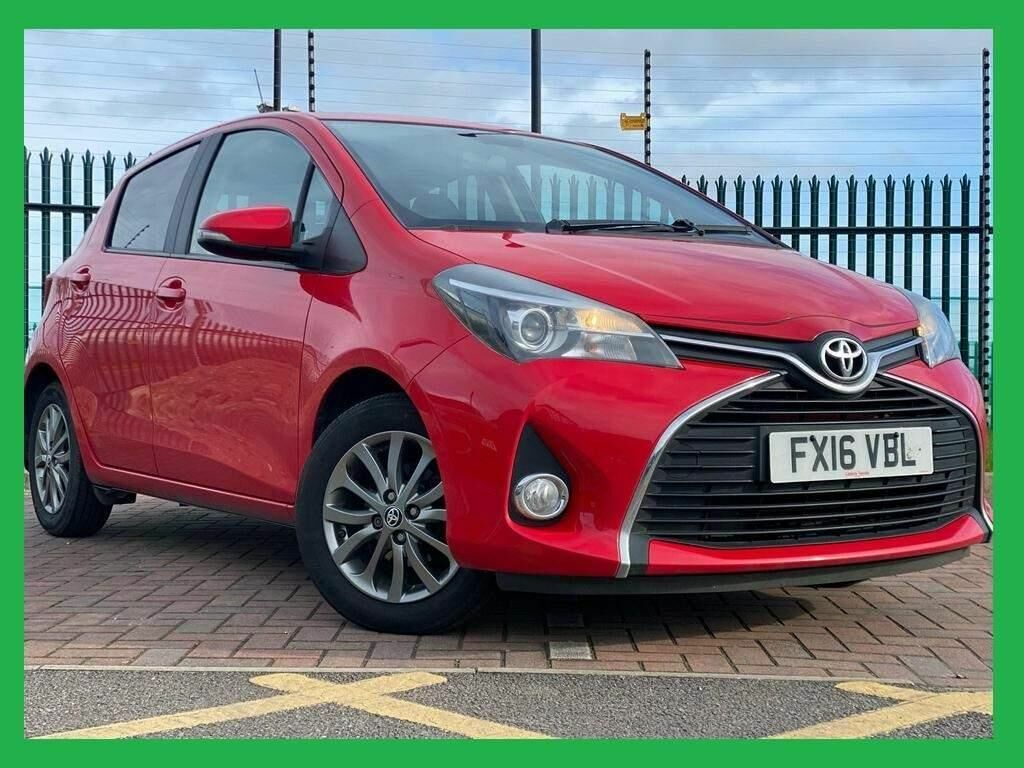 Compare Toyota Yaris Hatchback 1.33 Dual Vvt-i Icon Euro 6 201616 FX16VBL Red