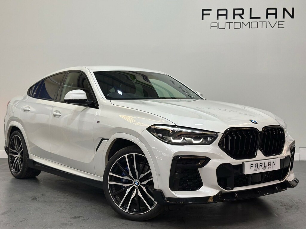 BMW X6 2021 71 3.0 White #1