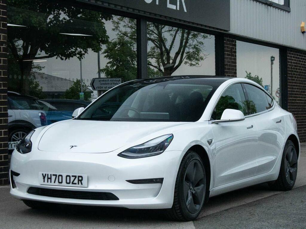 Compare Tesla Model 3 All Models YH70OZR White
