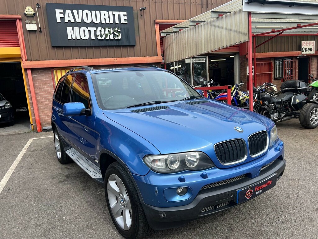 BMW X5 3.0D Sport 4Wd Euro 4 Blue #1