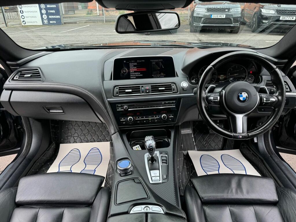 BMW 6 Series Gran Coupe Saloon 3.0 640D M Sport Euro 6 Ss 201 Black #1