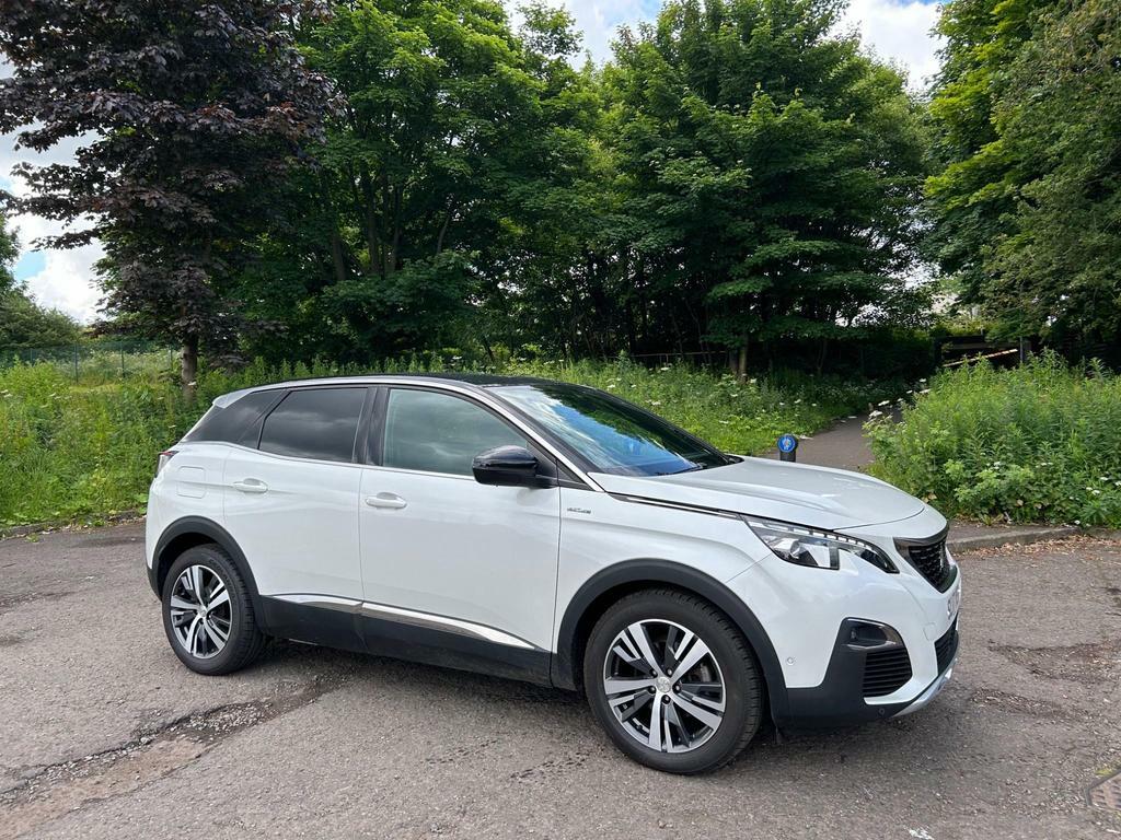 Compare Peugeot 3008 3008 Gt Line Ss SL17YEY White