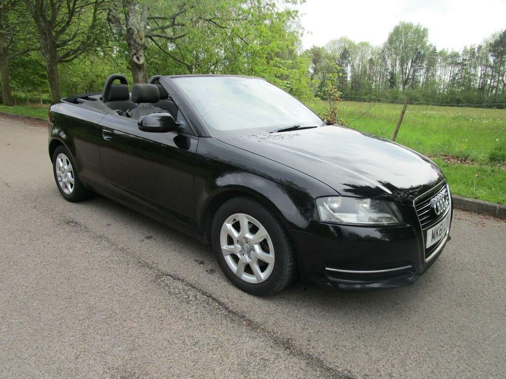 Compare Audi A3 1.6 Tdi, Convertible, 35 Tax, Ask About Finance, MK61LPE Black
