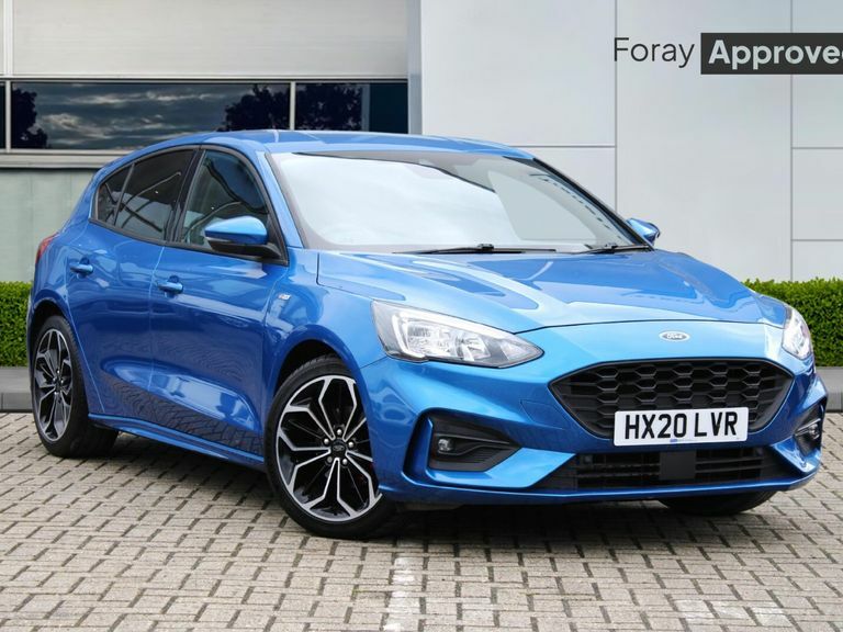 Compare Ford Focus 1.0 Ecoboost 125 St-line X HX20LVR Blue