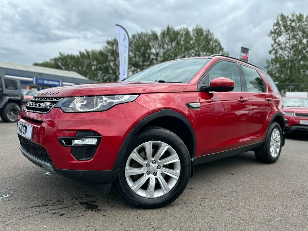 Compare Land Rover Discovery Discovery Sport Se Tech Td4 SN16WEC Red