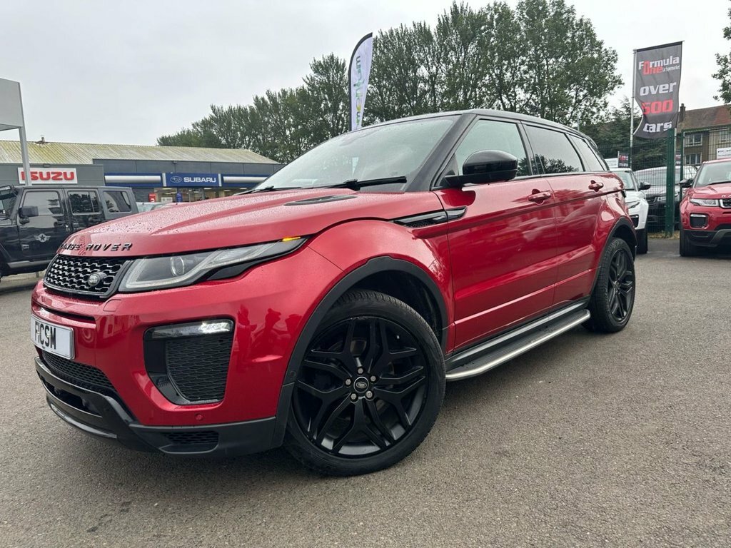 Compare Land Rover Range Rover Evoque 2.0 Td4 Hse Dynamic Lux 177 Bhp LV16TYT Red