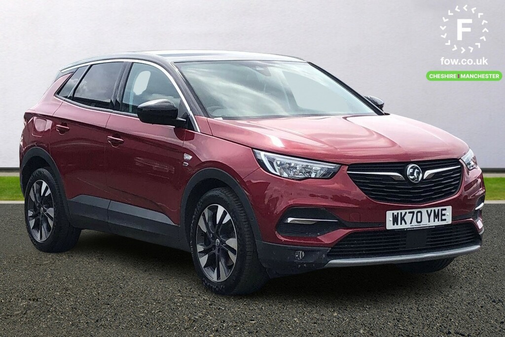 Compare Vauxhall Grandland X 1.2 Turbo Griffin WK70YME Red