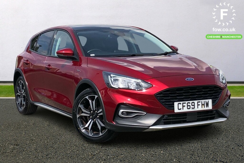 Compare Ford Focus 1.5 Ecoboost 150 Active X CF69FHW Red