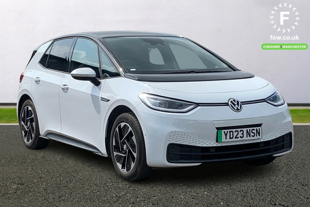 Compare Volkswagen ID.3 150Kw Family Pro Performance 58Kwh YD23NSN White