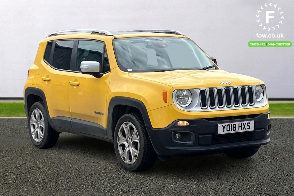 Compare Jeep Renegade 1.4 Multiair Limited 4Wd YO18HXS Yellow