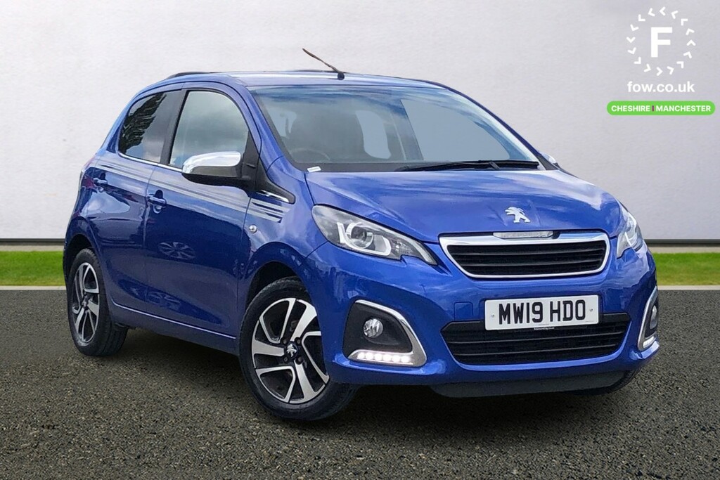 Compare Peugeot 108 1.0 72 Collection MW19HDO Blue