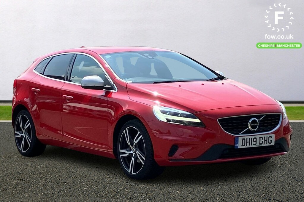 Compare Volvo V40 D2 122 R Design Edition DH19DHG Red