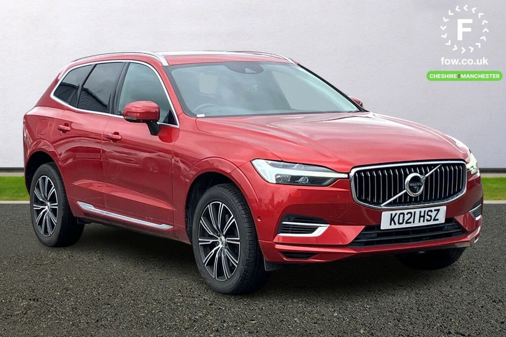 Compare Volvo XC60 2.0 T6 Recharge Phev Inscription Awd KO21HSZ Red