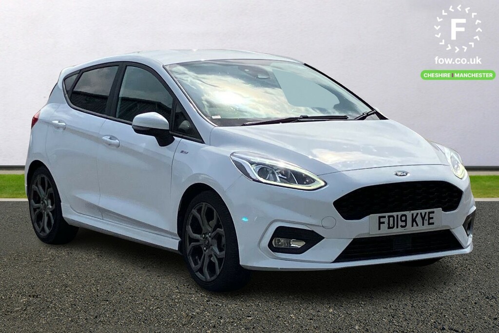 Compare Ford Fiesta 1.0 Ecoboost St-line FD19KYE White