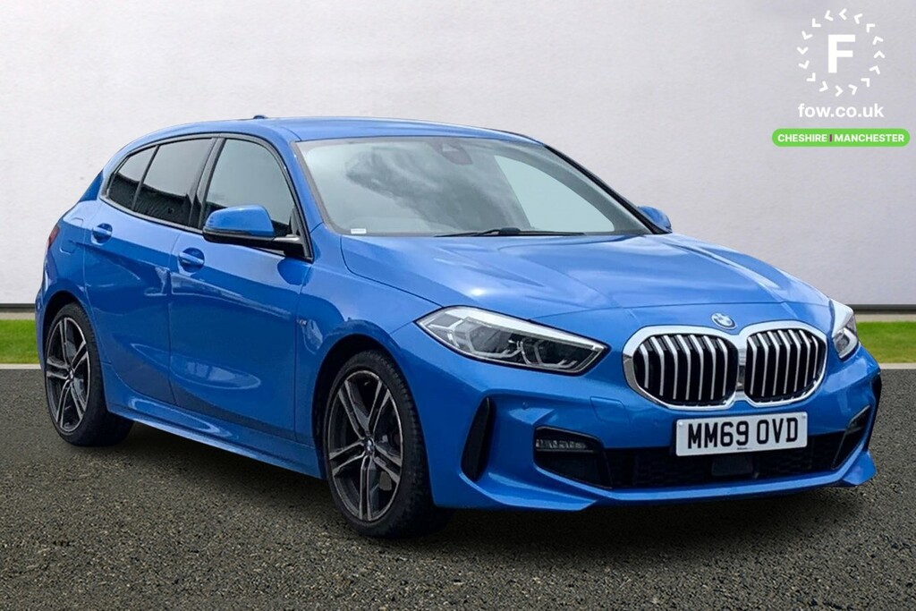 Compare BMW 1 Series 118I M Sport Step MM69OVD Blue
