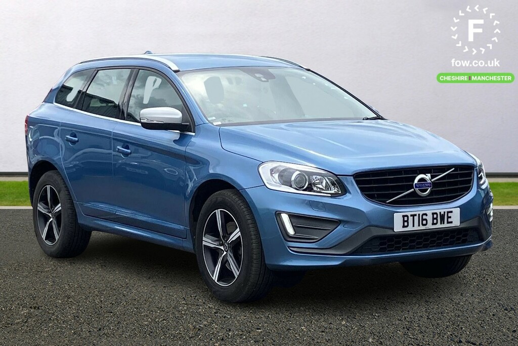 Compare Volvo XC60 D4 190 R Design Lux Nav Awd Geartronic BT16BWE Blue