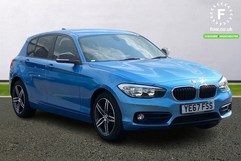 Compare BMW 1 Series 118I Sport YE67FSS Blue