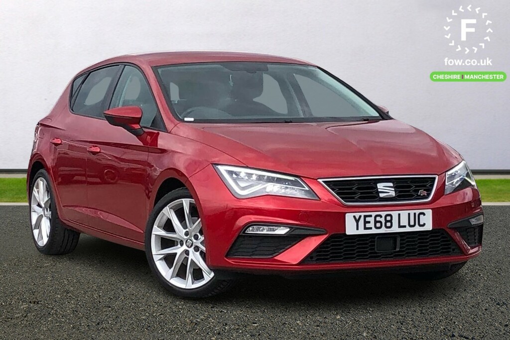 Compare Seat Leon 1.4 Tsi 125 Fr Technology YE68LUC Red