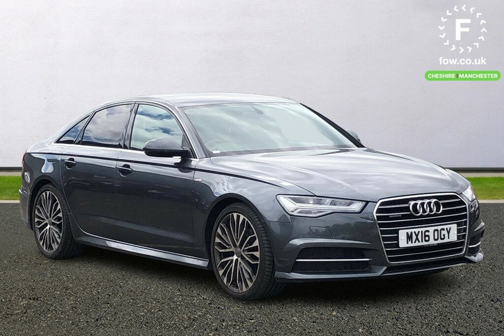 Compare Audi A6 Saloon 2.0 Tdi Quattro S Line S Tronic MX16OGY Grey