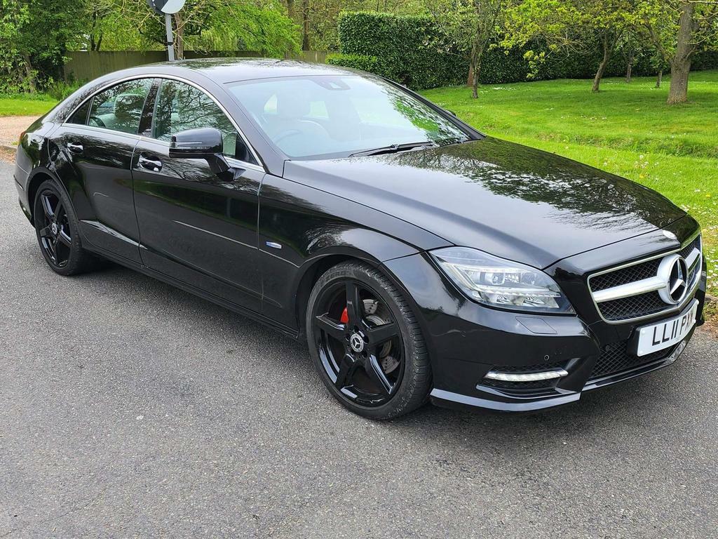 Compare Mercedes-Benz CLS 3.0 Cls350 Cdi V6 Blueefficiency Sport Coupe G-tro LL11PXN Black
