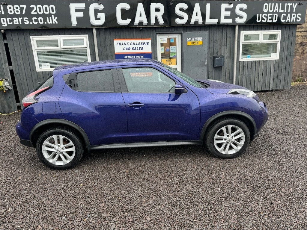 Compare Nissan Juke Suv 1.5 Dci N-connecta Euro 6 Ss 201616 VK16UPC Blue