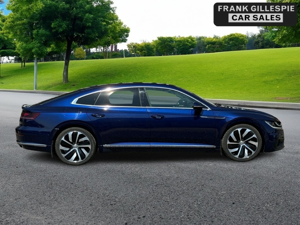 Compare Volkswagen Arteon Coupe R-line Tdi - Pano Roof - Lez Compliant 2018 KW18YSV Blue