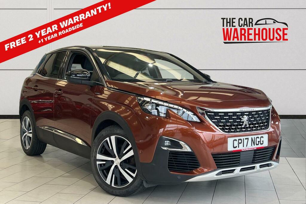 Compare Peugeot 3008 1.2 Puretech Gt Line CP17NGG Brown