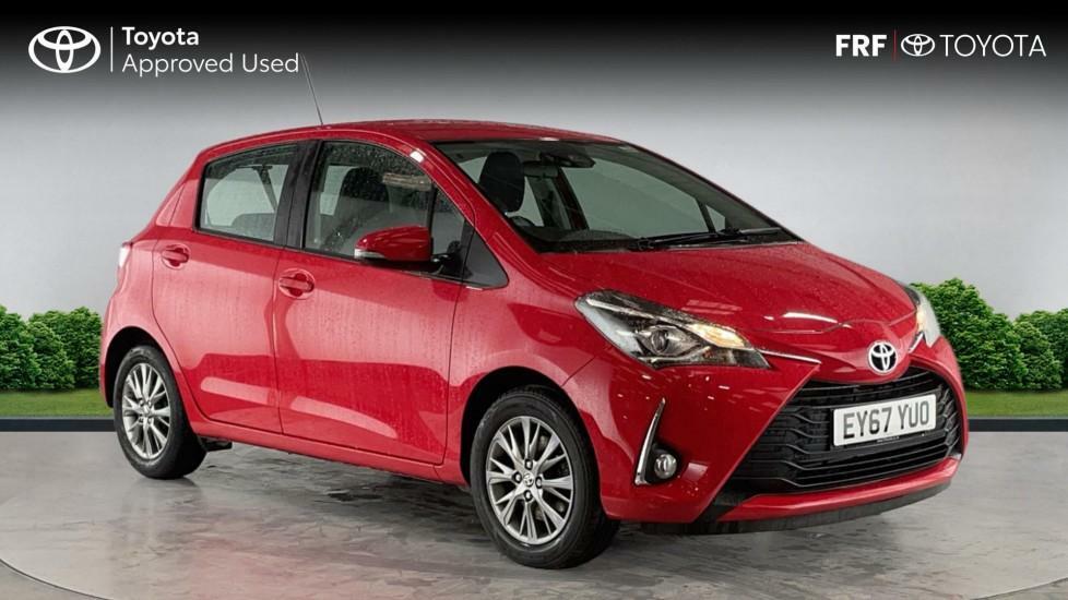 Compare Toyota Yaris 1.5 Vvt-i Icon Euro 6 EY67YUO Red