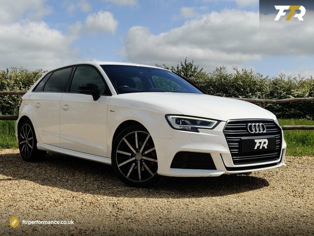 Compare Audi A3 A3 Sportback S Line Black Edition Tdi YK67YKR White