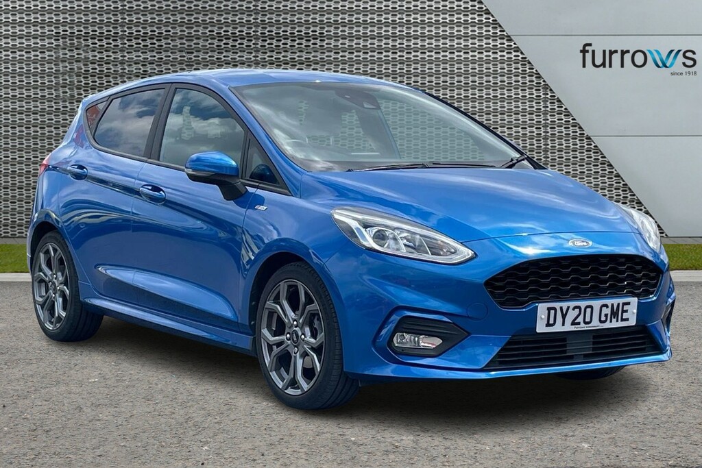 Compare Ford Fiesta 1.0 Ecoboost 95 St-line Edition DY20GME Blue