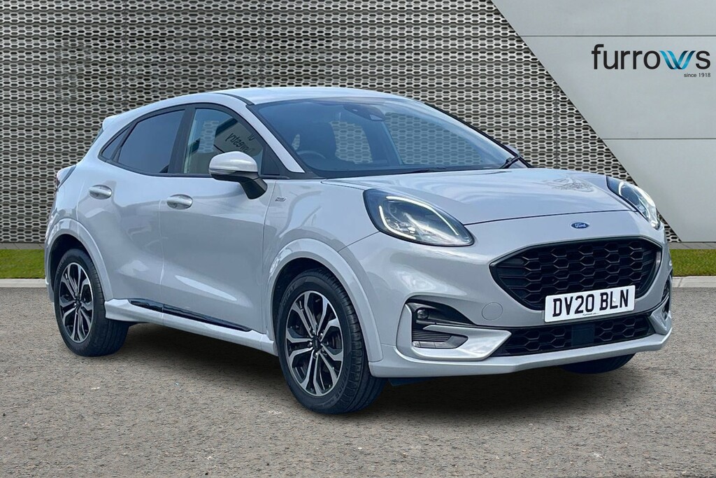 Compare Ford Puma 1.0 Ecoboost Hybrid Mhev 155 St-line DV20BLN Grey